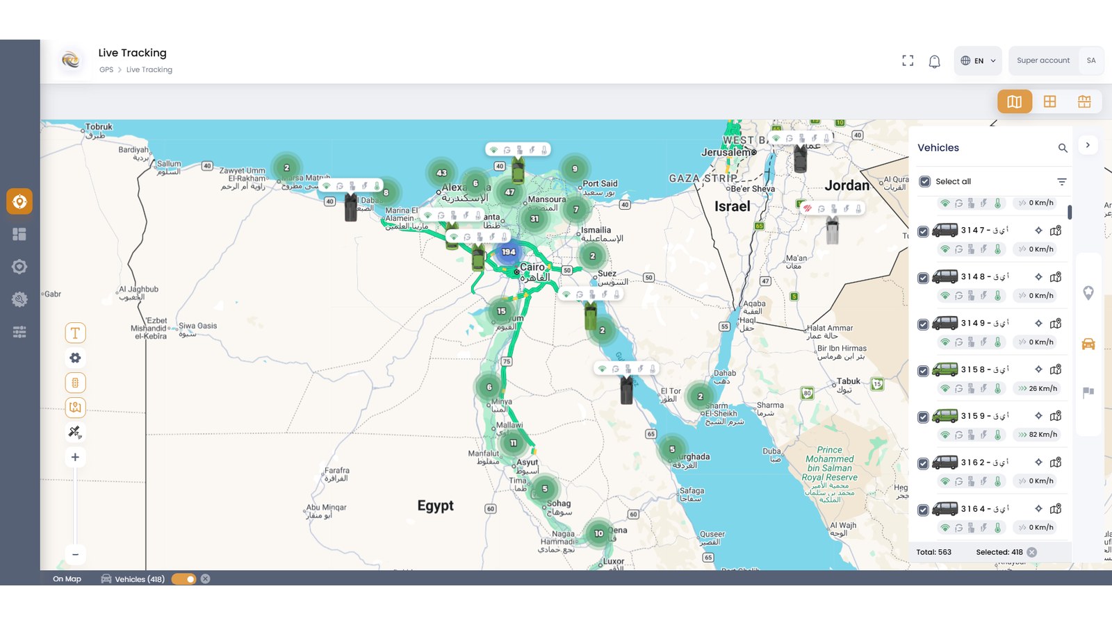 ETIT-FMS interface preview